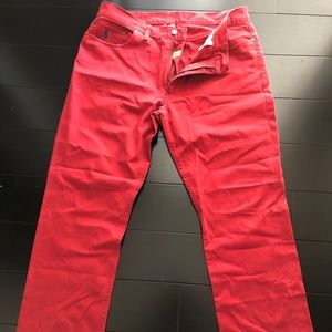 Size 36x32 Red Polo Ralph Lauren